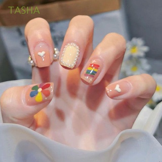 When it comes to nail trends, there's one that sticks out like a sore thumb—the french manicure. Tasha Women Full Cover False Nails Fashion Diy Nail Decorations Halloween Fake Nails Detachable Artificial Nails Japanese Nail Art Tips Press On Nails Girls Manicure Tools Shopee Chile