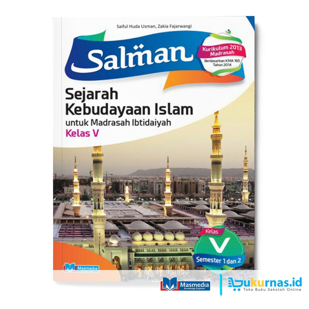 Berikut 25 soal himpunan matematika kelas 7 smp mts. Buku Sejarah Kebudayaan Islam Kelas 5 Mi K13 Salman Shopee Indonesia