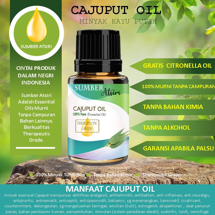 Edmundo dasilva hornai nim : Jual Sumber Astiri Cajeput Essential Oil Minyak Kayu Putih 100 Original Pure Murni Tanpa Campuran Indonesia Shopee Indonesia
