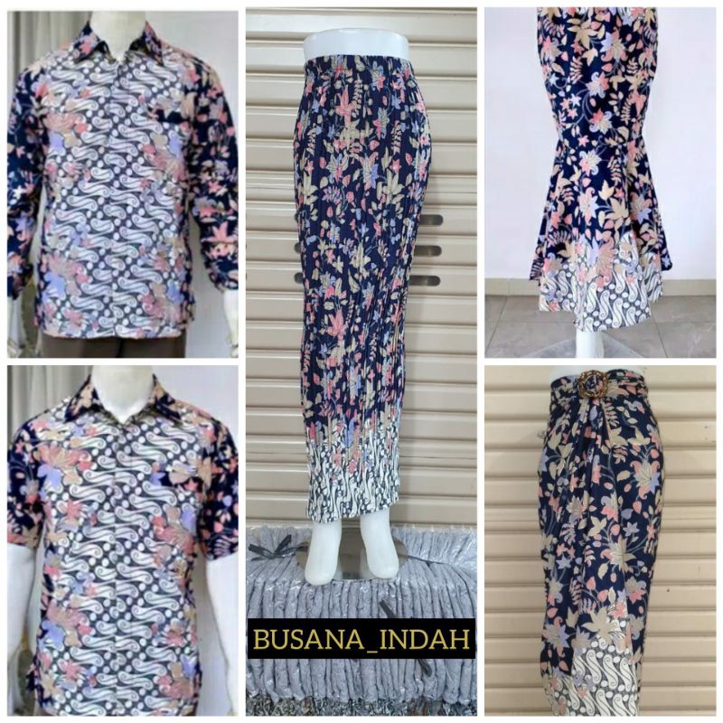 batik semi sutra di carousell / batik semi sutra f. Couple Kemeja Batik Dan Rok Batik Sarimbit Batik Kebaya Shopee Indonesia