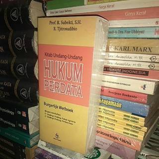 Hukum acara dan peradilan hukum pidana, perdata, dan dagang. Buku kitab undang-undang Hukum Perdata karangan Prof.R.Subekti | Shopee Indonesia