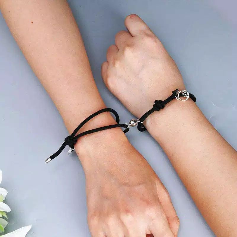 TERMURAH GELANG COUPLE MAGNET GELANG PASANGAN KOREA PREMIUMM | Shopee  Indonesia