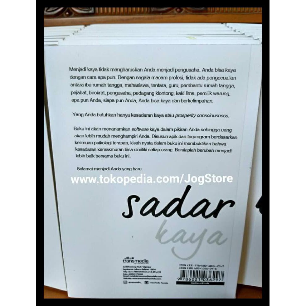 GRATIS ! Buku Sadar Kaya - Mardigu WP + tandatangan penulis | Shopee  Indonesia