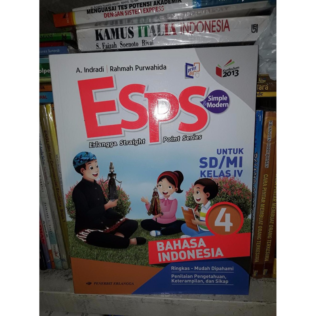 ESPS Simple Modern 4 Bahasa Indonesia SD Kelas IV Kur 2013 Revisi 2016 |  Shopee Indonesia