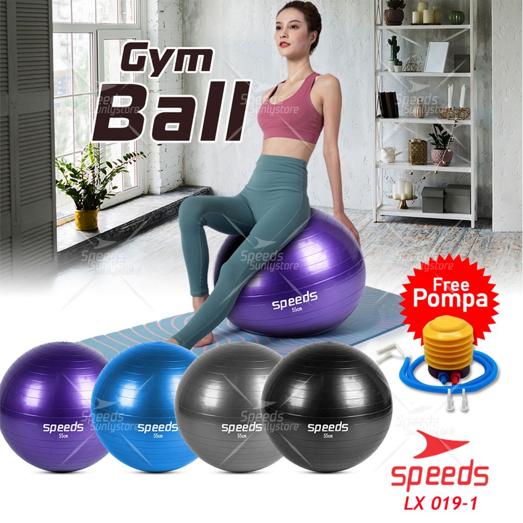 Bumil, melakukan latihan fisik menggunakan gym ball saat masa kehamilan patut dicoba, lo. Speeds Gymball Fitness Bola Yoga Alat Olahraga Gym Ball 55cm 65cm 75cm Bonus Pompa 019 Shopee Indonesia