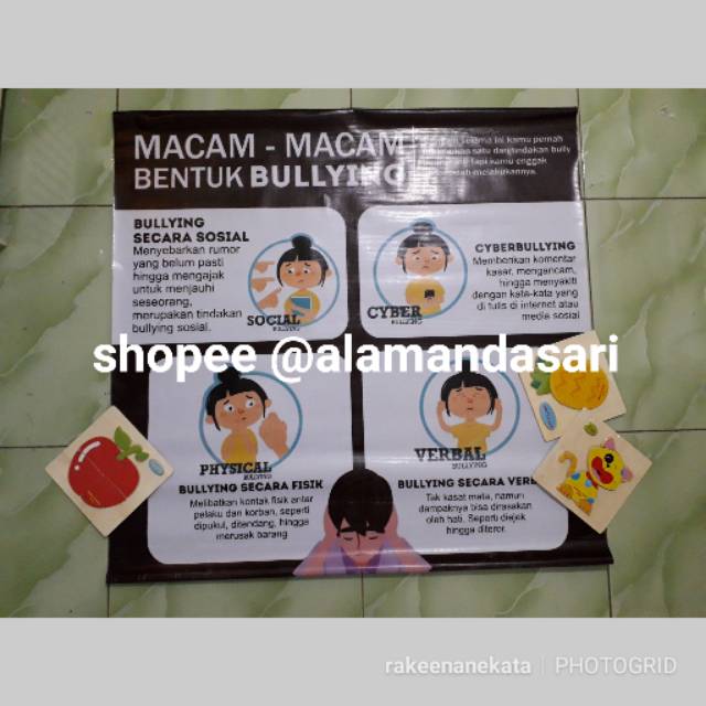 Media BK bullying, poster anti bullying akreditasi bk | Shopee Indonesia