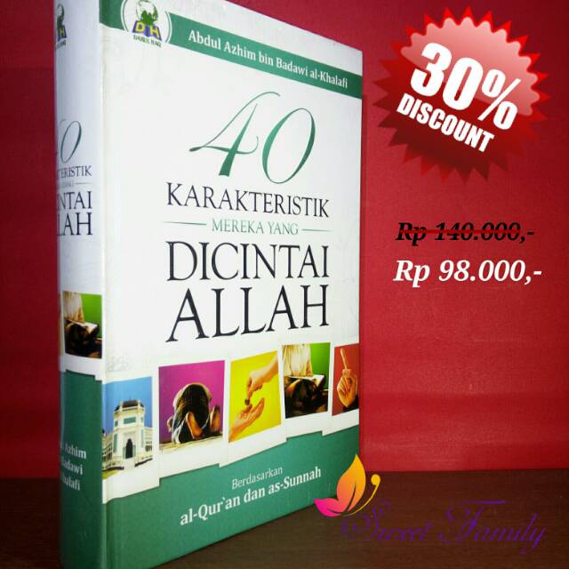 Abdul azhim bin badawi al khalafi penerbit: Buku 40 Karakteristik Mereka Yang Dicintai Allah - Info