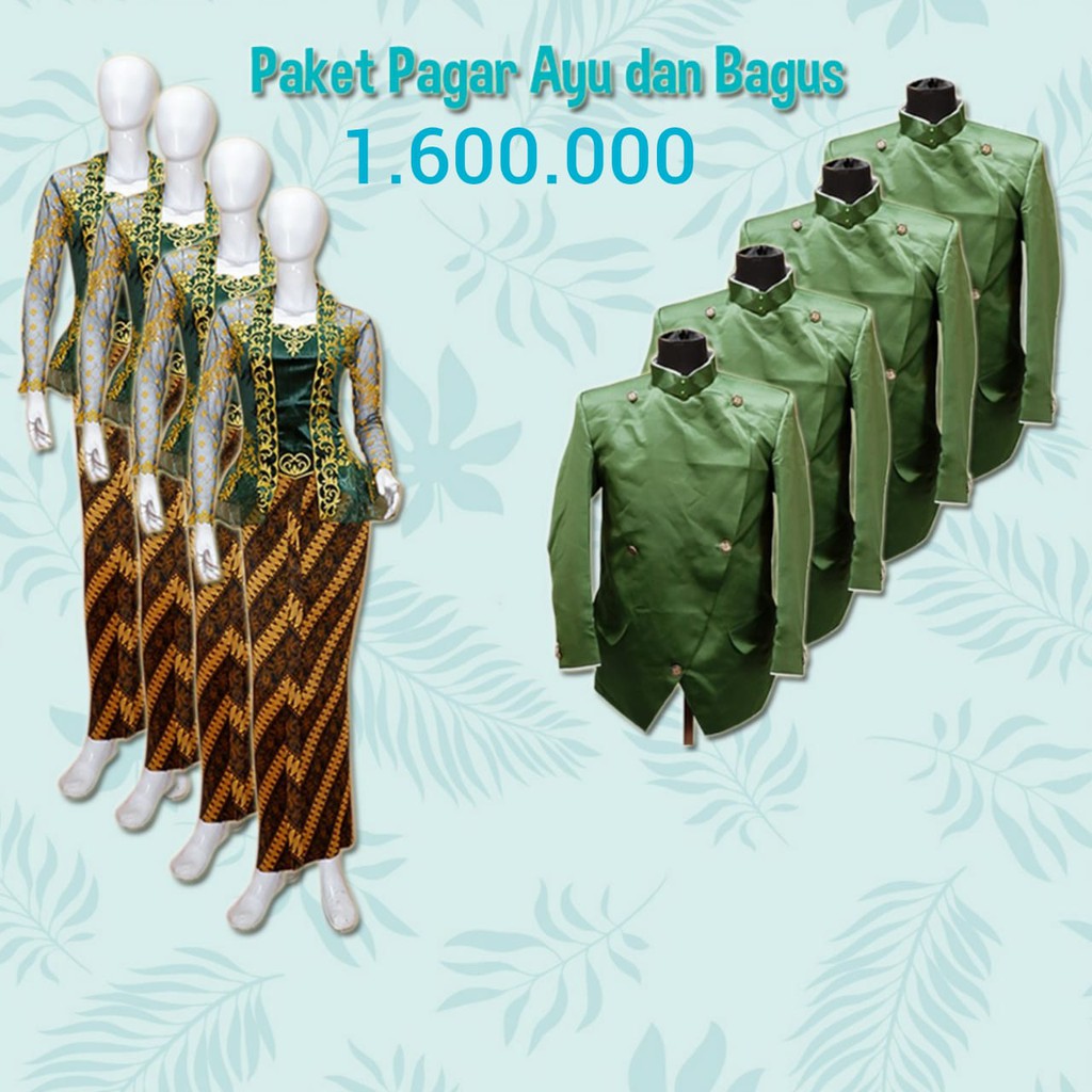 Banyak hal yang harus dilakukan pada saat pesta . Paket Pagar Ayu Paket Pagar Bagus Modern Domas Pengantin Termurah Shopee Indonesia