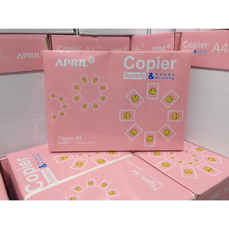 Di microsoft word baik itu legal, a4, a5 hingga f4 (kertas hvs). Kertas HVS APRIL Copier happy printing 75gsm (1 rim