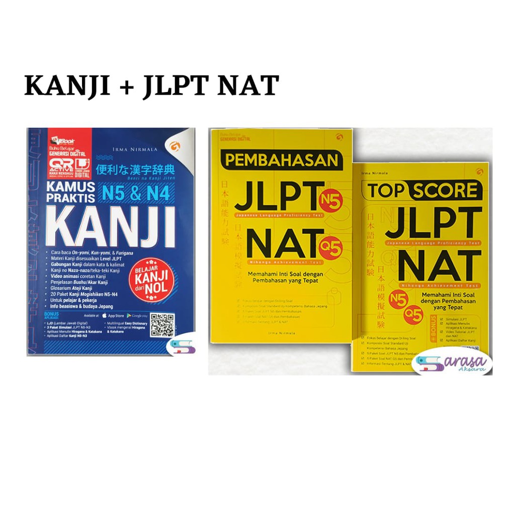 BUKU KAMUS BAHASA JEPANG KAMUS PRAKTIS KANJI N5-N4 | Shopee Indonesia