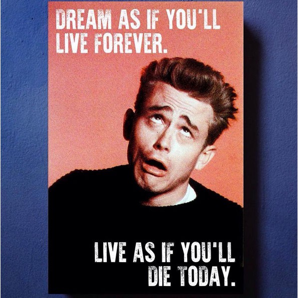Enjoy 18 of the best james dean quotes and read an alternative bio about this famous american actor and cultural icon. James Dean Quotes Shopee Indonesia