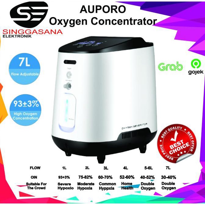 Your doctor may prescribe one for you if you h. Stok Terbatas Auporo Oxygen Concentrator Machine 1 7l Min Portable Oxygen Generator Shopee Indonesia