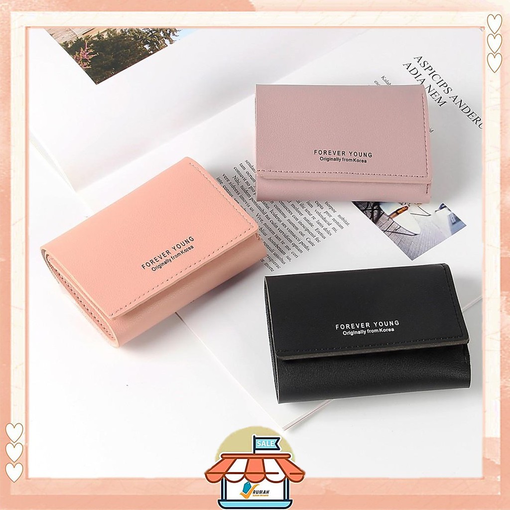 RSB Dompet Wanita Korea FOR 002 / Dompet Lipat Kecil Kekinian Murah |  Shopee Indonesia