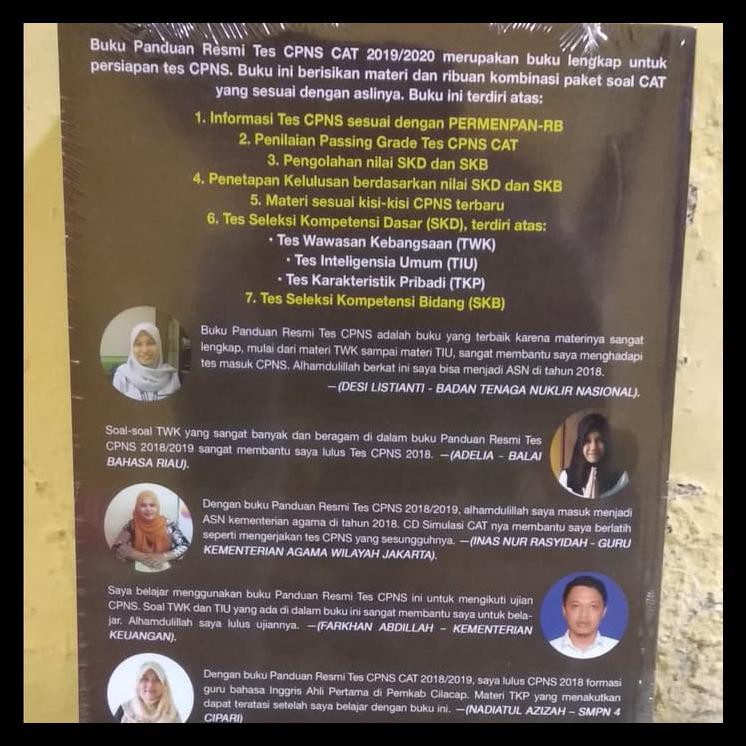 Pemprov dki jakarta membuka kuota cpns 2021 sampai belasan ribu. Buku Panduan Resmi Tes Cpns Cat 2018 2029 Terbaik Shopee Indonesia