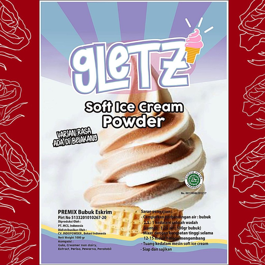 Ayo datang & coba varian rasa baru es krim kami. Soft Ice Cream 1kg Ice Cream Cone 1kg Bubuk Soft Ice Cream Bubuk Es Krim Cone 1kg Shopee Indonesia