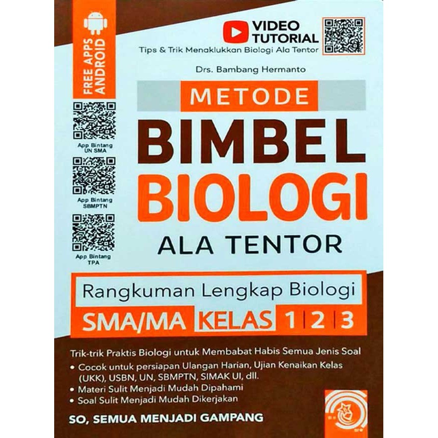 Eits, tapi sebelum kalian liburan, kalian harus ikut ujian akhir semester dulu dong . Metode Bimbel Biologi Ala Tentor Sma Ma Kelas 10 11 12 Shopee Indonesia