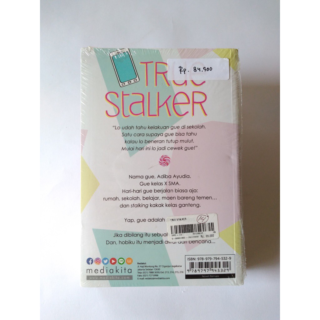 We did not find results for: Mediakita Novel True Stalker Sirhayani Shopee Indonesia