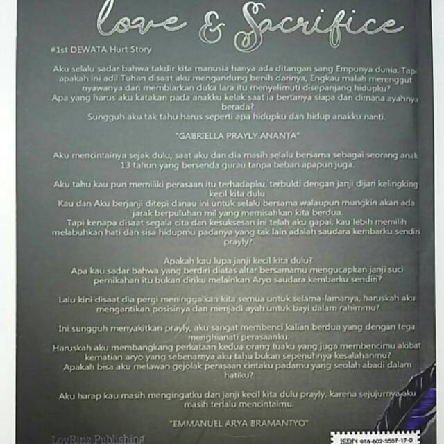 Jual Bali, Love &amp; Sacrifice - Julia Inna Bunga Indonesia|Shopee Indonesia