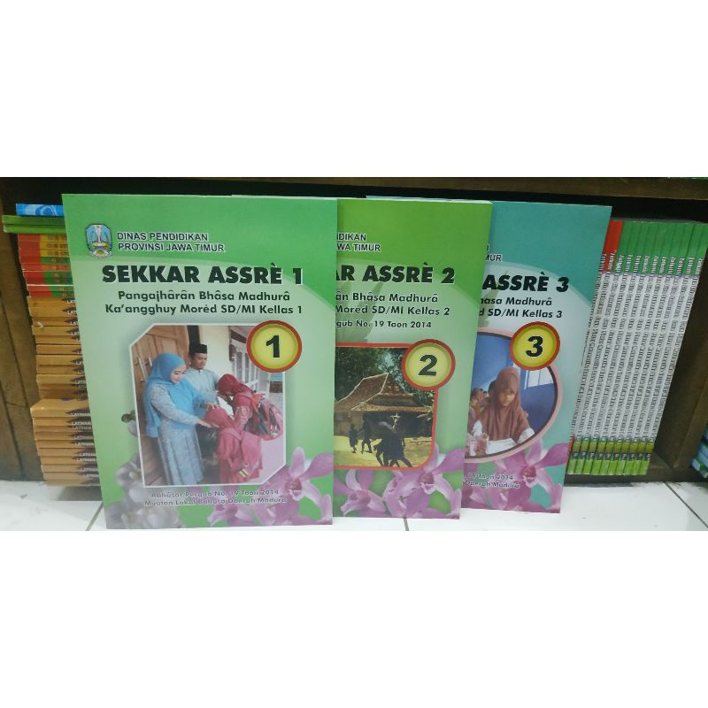 Buku paket sekkar assre kelas 1 2 3 4 5 6 sd buku paket bahasa madura source: Buku Paket Sekkar Assre Kelas 1 2 3 4 5 6 Sd Buku Paket Bahasa Madura Shopee Indonesia
