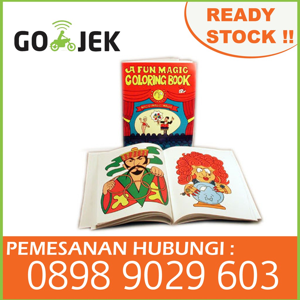 Jual ALAT SULAP BUKU BISA BERUBAH WARNA MAGIC COLORING BOOK jakarta  Indonesia|Shopee Indonesia