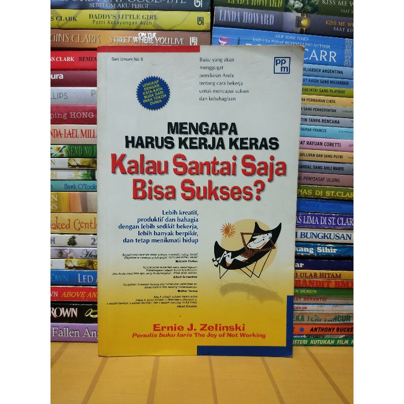 Buku mengapa harus kerja keras kalau santai saja bisa sukses | Shopee  Indonesia