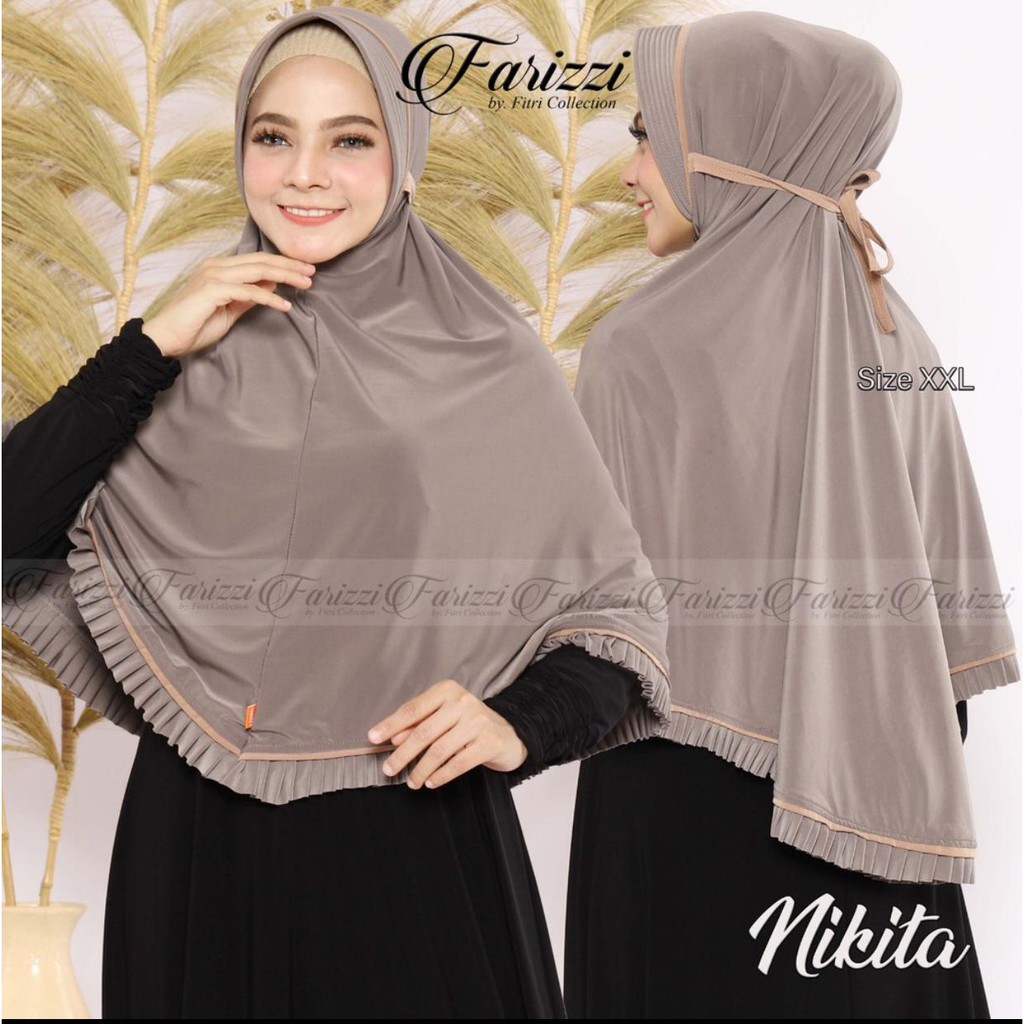 Kerudung bergo bahan jersey / hijab instan kekinian terbaru 2021 / jilbab bergo fashion muslimah, rp 90.000 ; Jual Hijab Instan Jersey Kerudung Bergo Farizzy Nikita Rempel Dijamin Ori Indonesia Shopee Indonesia