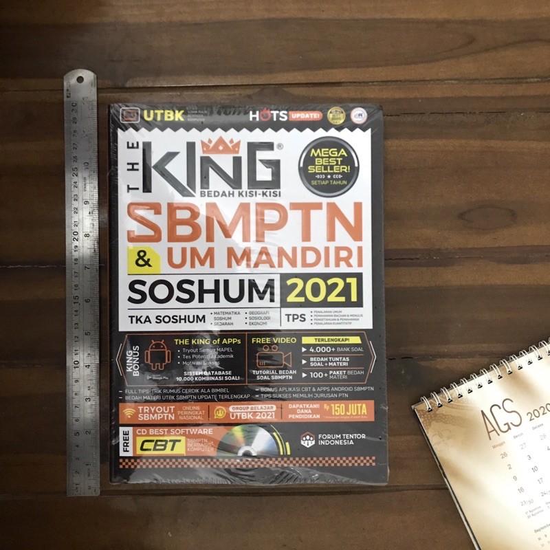 Judul, mega bank sbmptn soshum 2021. BEST SELLER THE KING SBMPTN & UM MANDIRI SOSHUM 2021
