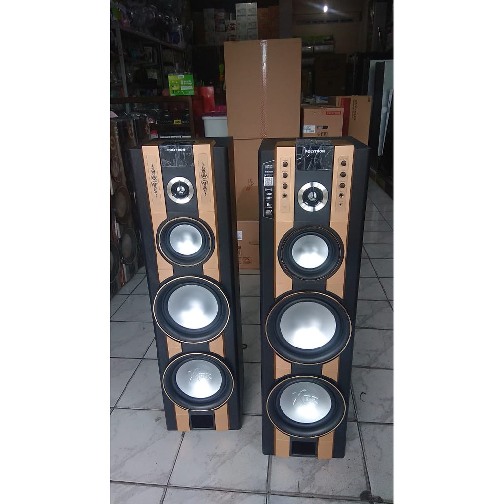 SPEAKER AKTIF POLYTRON PAS 69 XBR / PENGERAS SUARA / SPEAKER BLUETOOTH /  SPEAKER SALON USB | Shopee Indonesia