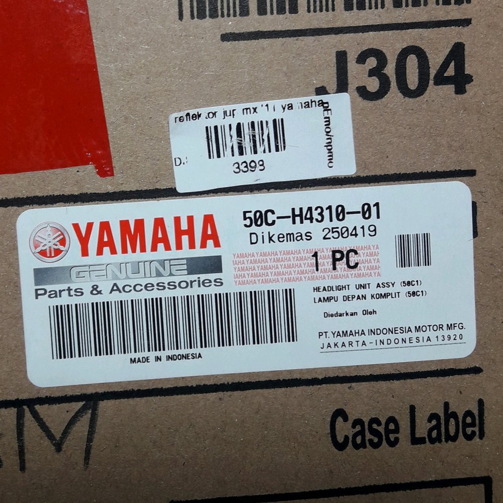 Reflektor headlamp rumah lampu depan yamaha jupiter mx new 135 by tenshi set led. Refektor Reflektor Lampu Depan Jupiter Mx New Bohlam 100 Original Yamaha Ori Ygp 50c H4310 01 Shopee Indonesia
