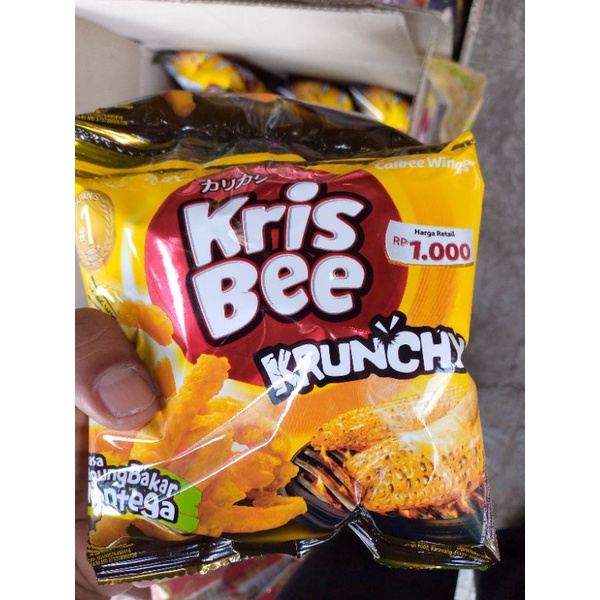 Ciki krisbee jagung bakar mentega/renceng snack Chiki Cemilan Makanan  Ringan | Shopee Indonesia