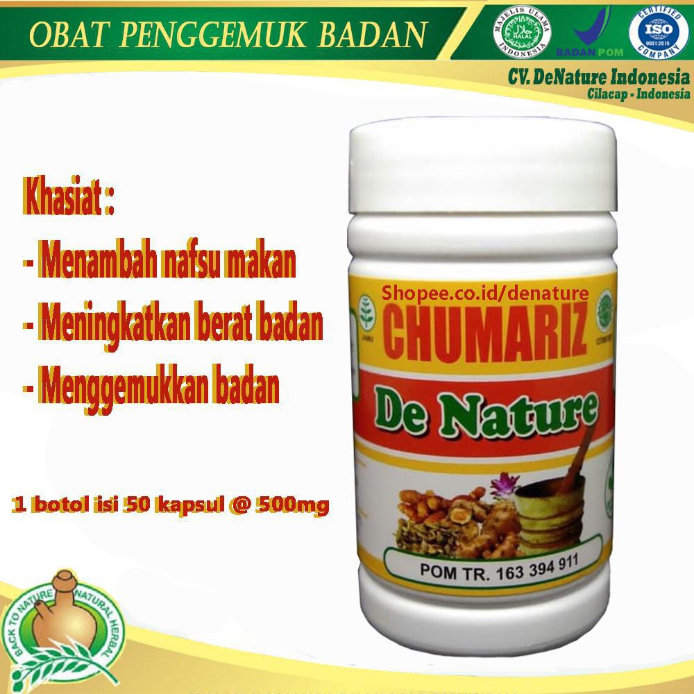 OBAT PENGGEMUK BADAN PENAMBAH BERAT BADAN GEMUK BADAN PRIA WANITA DEWASA  ANAK ANAK DE NATURE | Shopee Indonesia