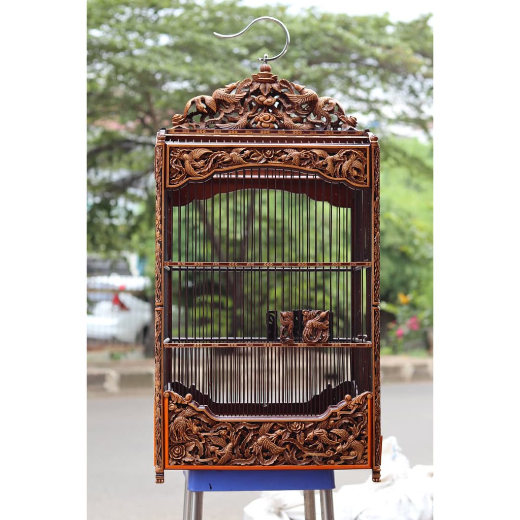 kandang ukir Burung Hong natural | Shopee Indonesia