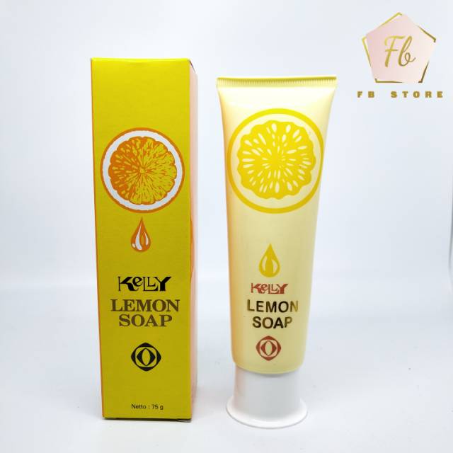 Kelly lemon soap 75g / sabun cuci muka | Shopee Indonesia