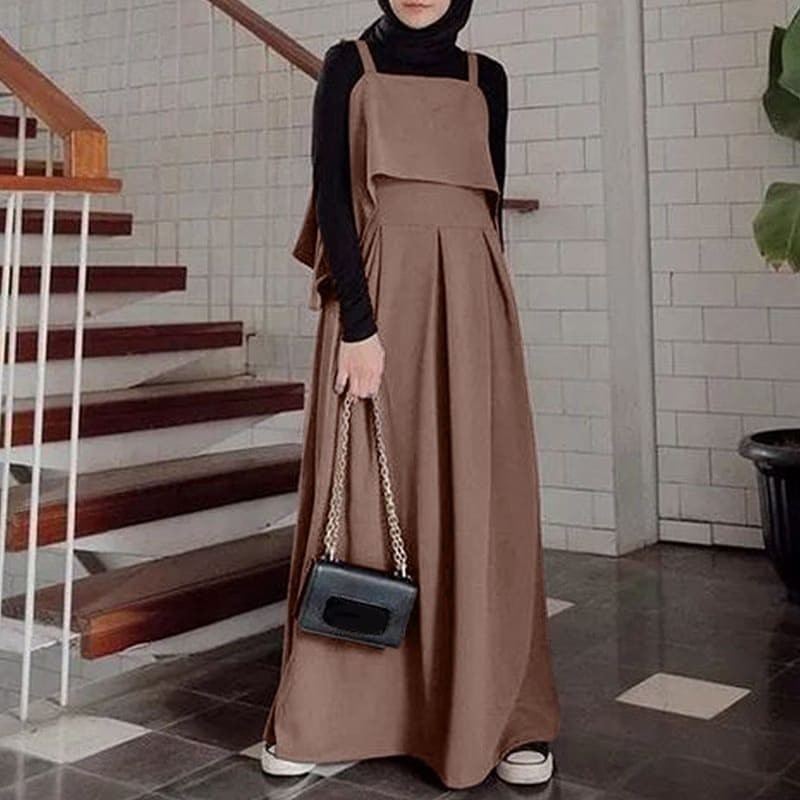 Kajian ilmiah perbe bahan wolfis dan . OVERAL DRESS TERBARU NO INER\RANY OVERAL ik | Shopee Indonesia