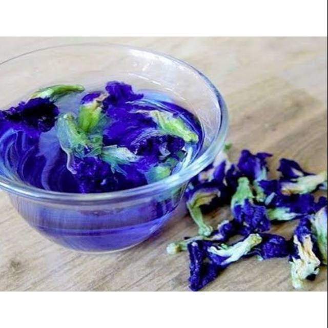 Bunga Telang Kering | Butterfly Pea | Pewarna alami | Shopee Indonesia