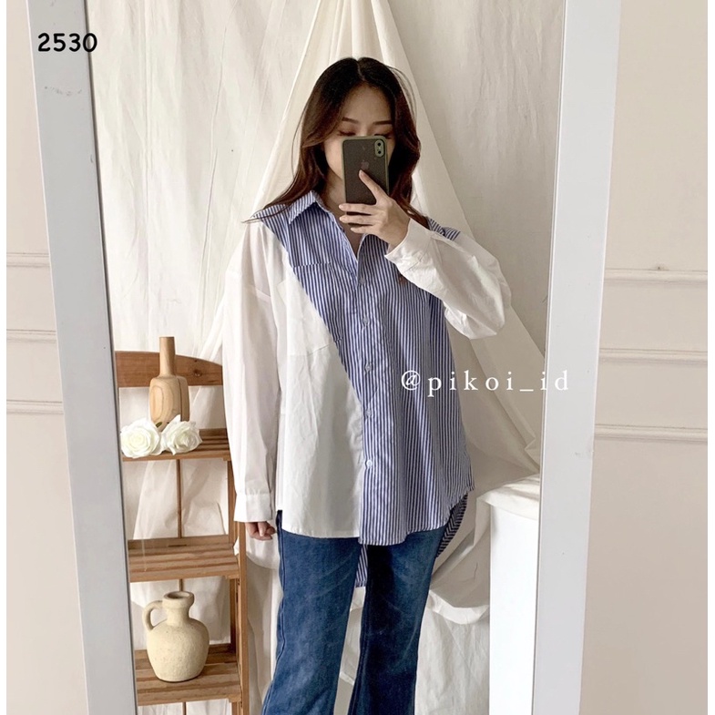 Pilih kombinasi ini jika ada event penting yang perlu kamu hadiri. Harga Kemeja Putih Cewek Korea Terbaru November 2021 Biggo Indonesia