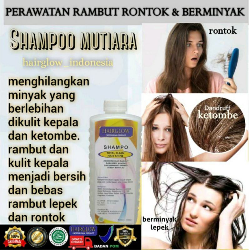 Rudy hadisuwarno hair mask (rp50.000) · 5. Jual Shampo Untuk Rambut Rontok Lepek Berminyak Dan Ketombe Hair Care Hair Glow 1000mg Indonesia Shopee Indonesia