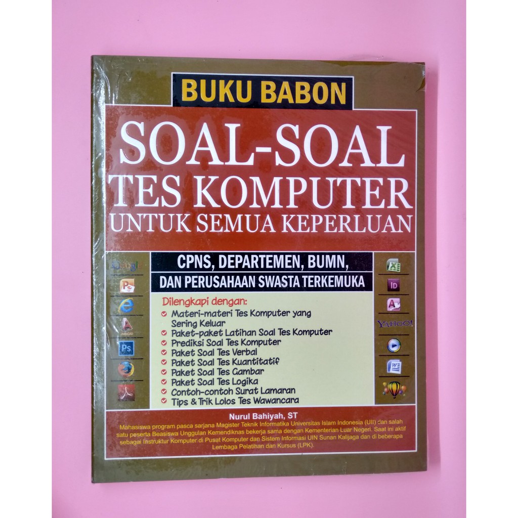 Buku Babon Soal-soal TES KOMPUTER Untuk Semua Keperluan | Shopee Indonesia