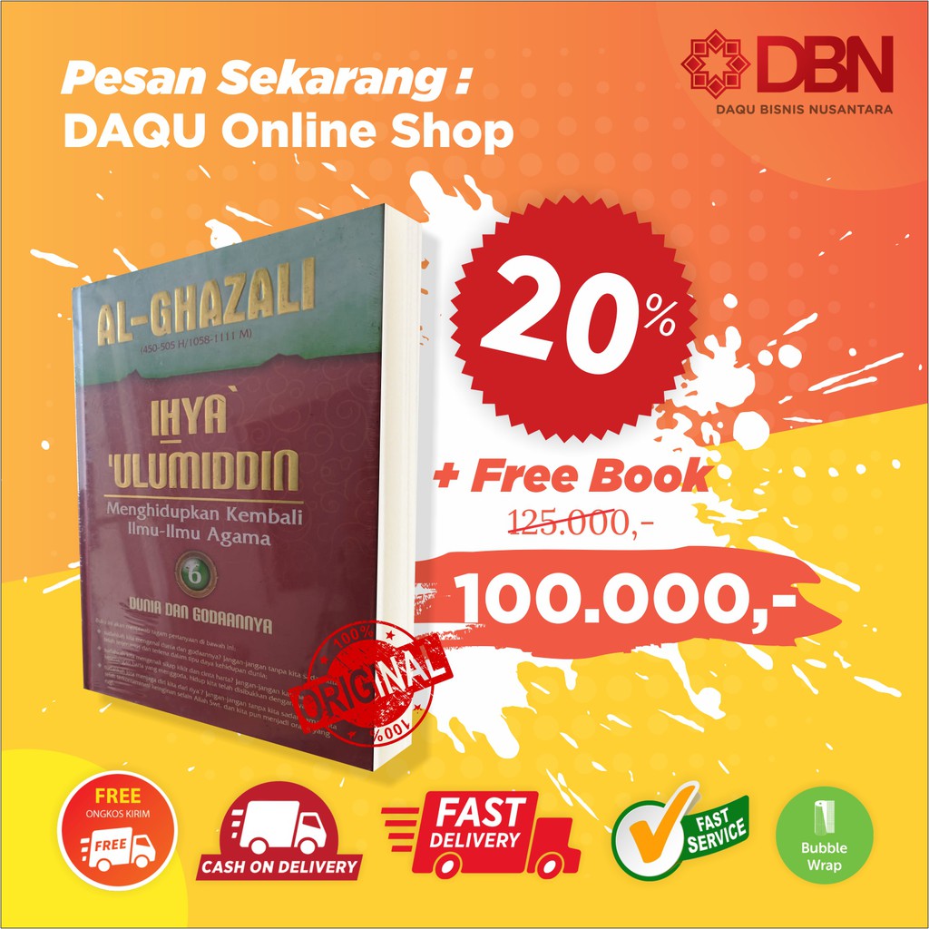 Kitab Ihya Ulumuddin Jilid 6 | Shopee Indonesia