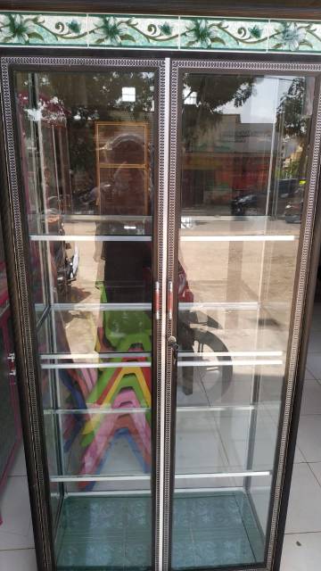 Lemari Hias 2 Pintu, Alumunium Palembang | Shopee Indonesia