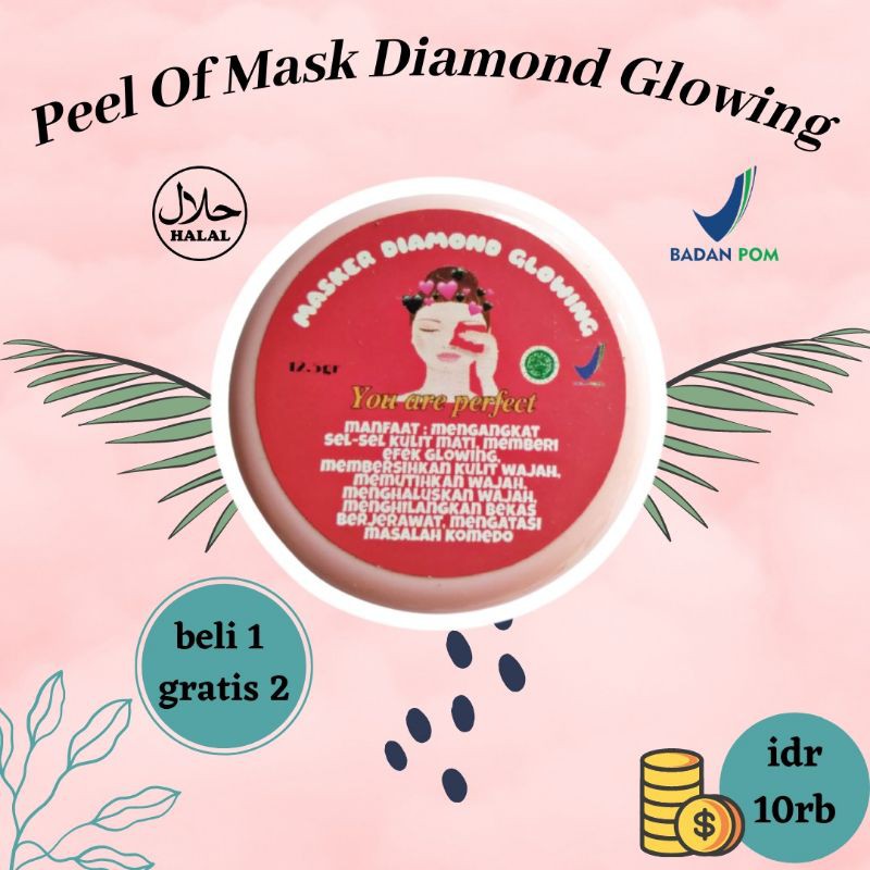 Penggunaan masker menutupi sebagian besar area wajah, maka terapkanlah makeup yang berfokus pada mata dan alis. Masker Diamond Glowing Shopee Indonesia