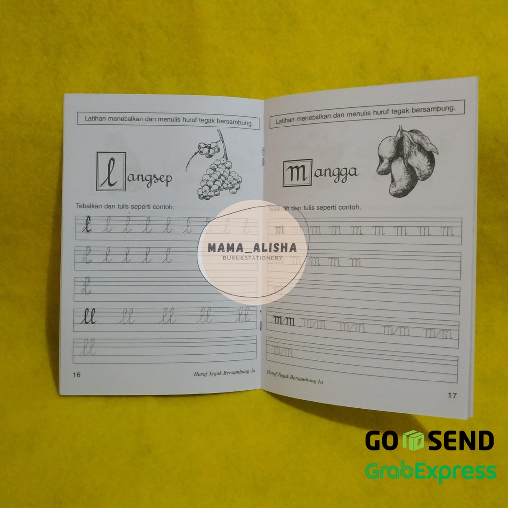 Kemampuan siswa menulis huruf tegak bersambung menggunakan media buku. Buku Anak Belajar Menulis Huruf Tegak Bersambung Jilid 1a Untuk Tk Sd Shopee Indonesia