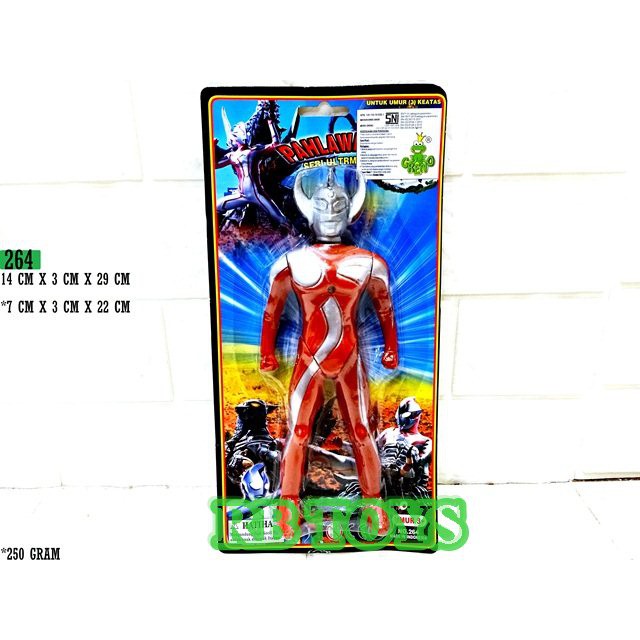MAINAN ROBOT ULTRAMAN DADA LAMPU 264 | Shopee Indonesia