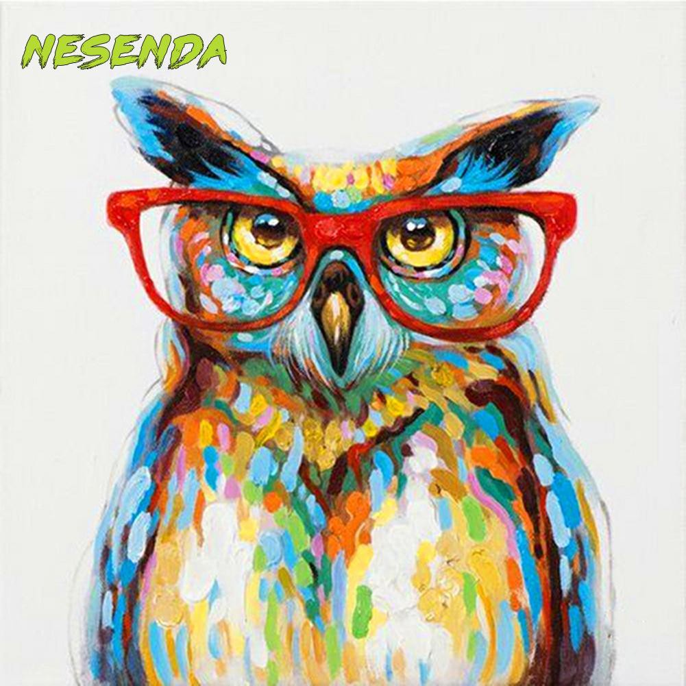 Nesenda Lukisan Diamond 5D Diy Gambar Burung Hantu Untuk Dekorasi Rumah | Shopee Indonesia 1001_X_1001_jpg