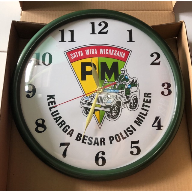 Jam Dinding PM Segitiga | Shopee Indonesia