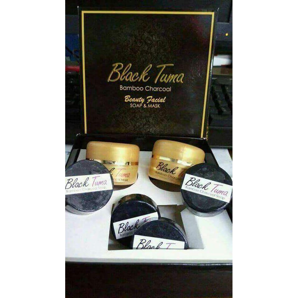 Manfaat sabun black tuma menyerap zat kimia berbahaya memasok mineral. Cream Wajah Black Tuma Charcoal Facia Mask Murah Shopee Indonesia