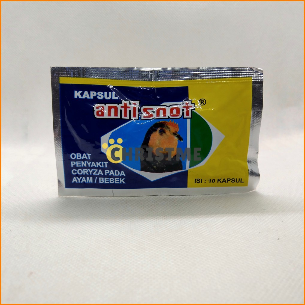 Pakan yang lunak terlebih dahulu. Jual Anti Snot 10 Kapsul Original Vitamin Obat Cryza Untuk Ayam Dan Itik Pilek Sesak Nafas Radang Mata Indonesia Shopee Indonesia