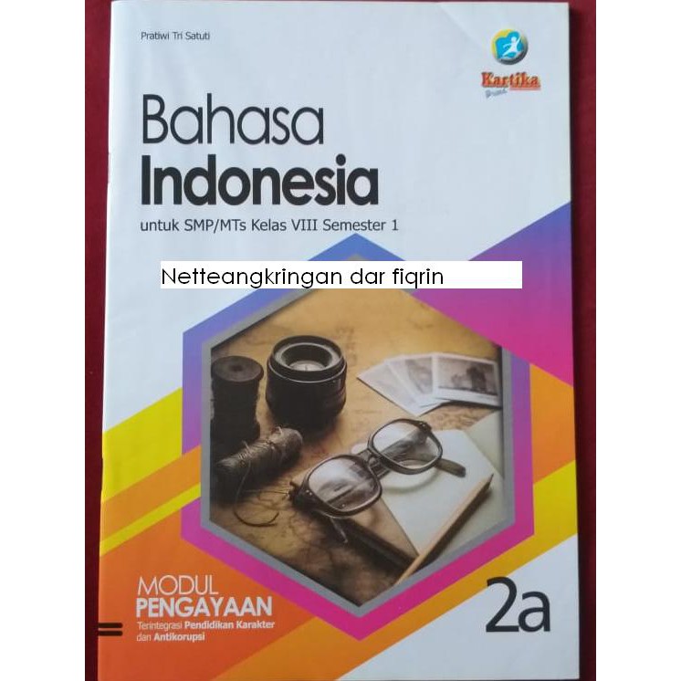 Kunci jawaban matematika kelas 8 semester 1 k13 buku lks uji kompetensi 1 soal abc jawaban dari buku bahasa indonesia kelas 11 semester 2 halaman 43. Lks Bahasa Indonesia Smp Mts Kelas Viii Delapan Semtr 1 K13 Rev 2018 Top New Shopee Indonesia