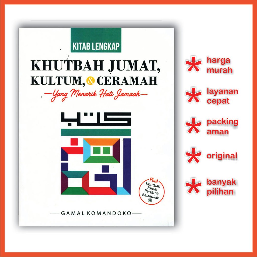BUKU KHUTBAH JUMAT KULTUM DAN CERAMAH YANG MENARIK HATI | Shopee Indonesia