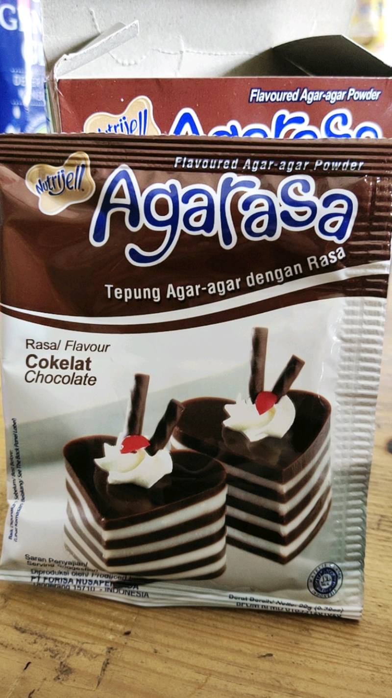 Kali ini mama lova ingin membuat puding busa agarasa coklat bagi yang. Jual Agarasa Coklat 22 Gr 1 Sashet Indonesia Shopee Indonesia